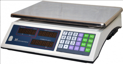 Весы торговые Мехэлектрон ВР4900-15-2Д-ДБ 02